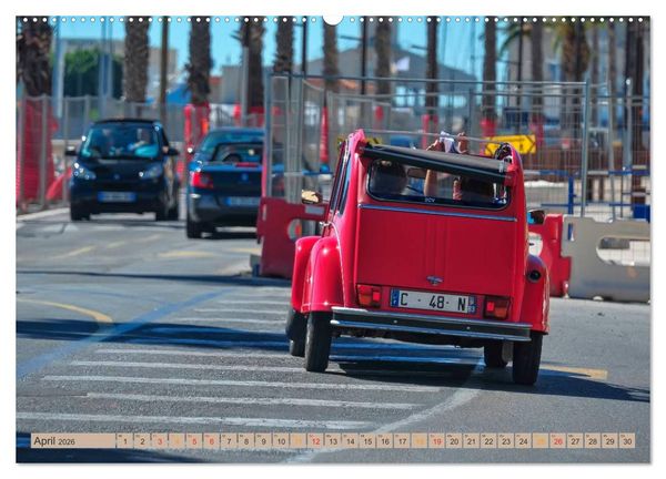 Produktbild: Citro&euml;n 2CV - die Ente (hochwertiger Premium Wandkalender 2026 DIN A2 quer), Kunstdruck in Hochglanz