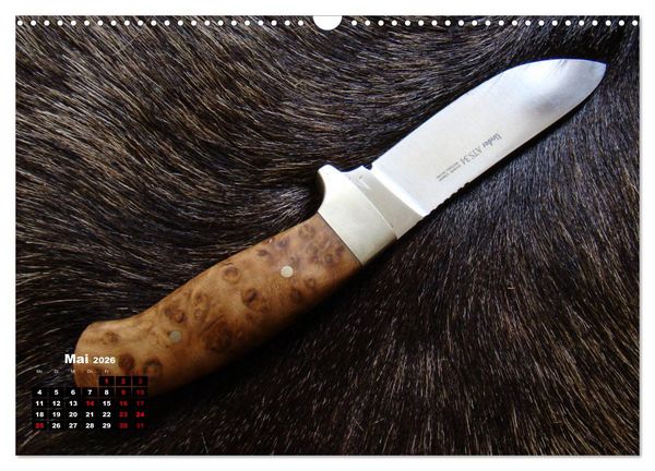 Produktbild: Messer - Leidenschaft in Stahl (Wandkalender 2026 DIN A3 quer), CALVENDO Monatskalender