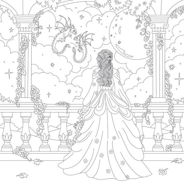 Produktbild: Romantasy Colouring Book