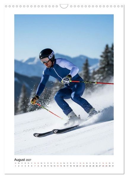 Produktbild: Wintersport Adrenalin (Wandkalender 2027 DIN A3 hoch), CALVENDO Monatskalender