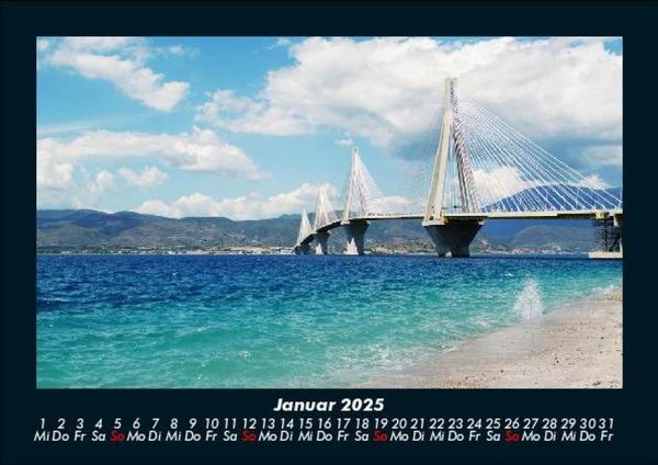 Produktbild: Griechenland 2025 Fotokalender DIN A5