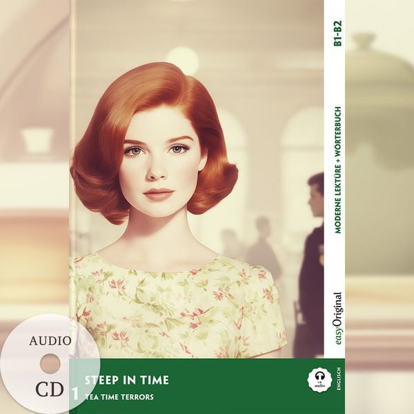Produktbild: Steep in Time - Englische Krimi-Lekt&uuml;re B1-B2 (+ Audio-CD)