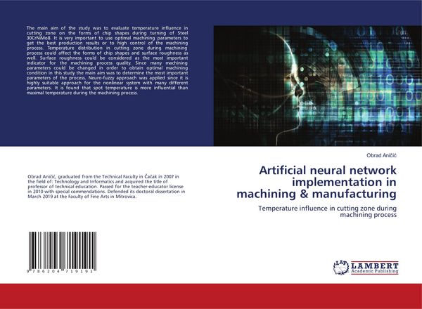 Produktbild: Artificial neural network implementation in machining & manufacturing