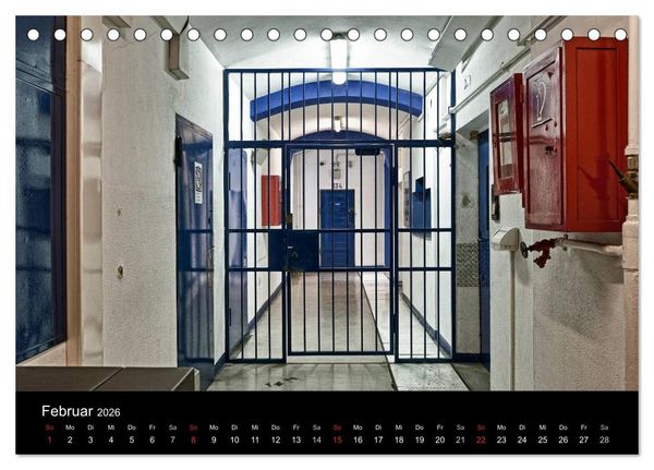 Produktbild: Hinter Gittern (Tischkalender 2026 DIN A5 quer), CALVENDO Monatskalender