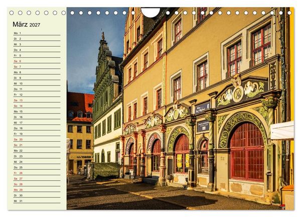 Produktbild: Weimar - Mit Plan durch das Jahr (Wandkalender 2027 DIN A4 quer), CALVENDO Monatskalender