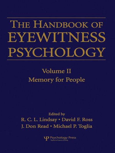 Produktbild: The Handbook of Eyewitness Psychology: Volume II