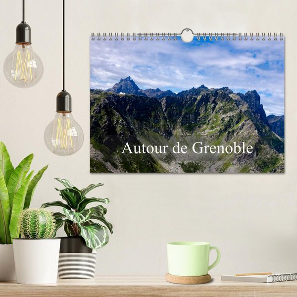 Produktbild: Autour de Grenoble (Calendrier mural 2026 DIN A4 vertical), CALVENDO calendrier mensuel