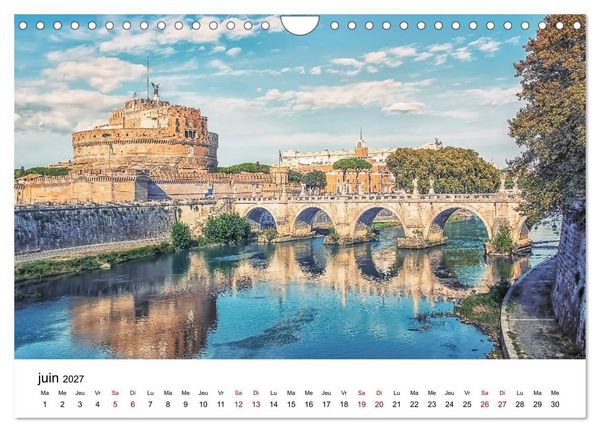 Produktbild: Rome, La Cit&eacute; &Eacute;ternelle (Calendrier mural 2027 DIN A4 vertical), CALVENDO calendrier mensuel