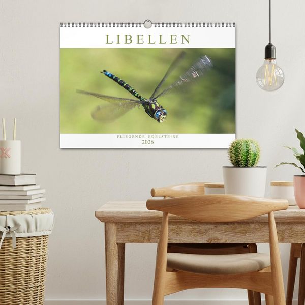 Produktbild: Libellen - Fliegende Edelsteine (Wandkalender 2026 DIN A3 quer), CALVENDO Monatskalender
