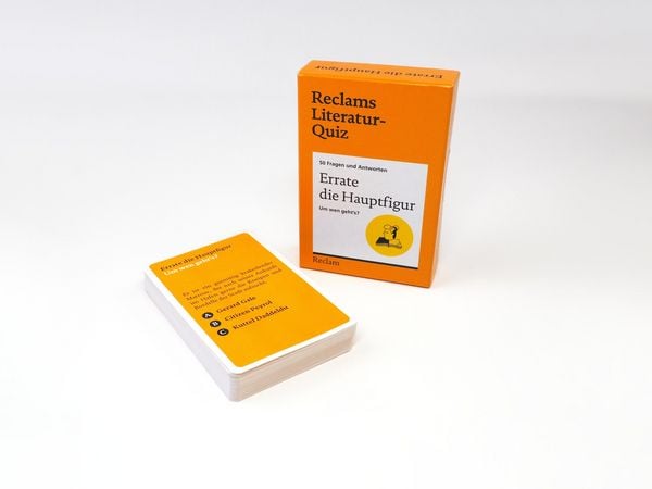 Produktbild: Errate die Hauptfigur. Um wen geht&rsquo;s? 50 Fragen und Antworten f&uuml;r B&uuml;chermenschen