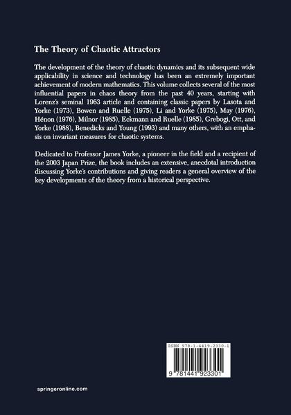 Produktbild: The Theory of Chaotic Attractors