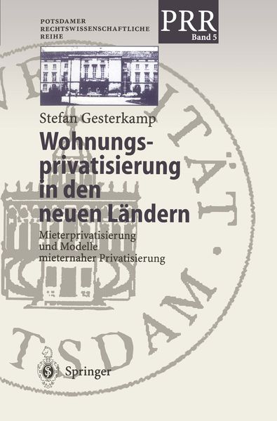 Produktbild: Wohnungsprivatisierung in den neuen L&auml;ndern