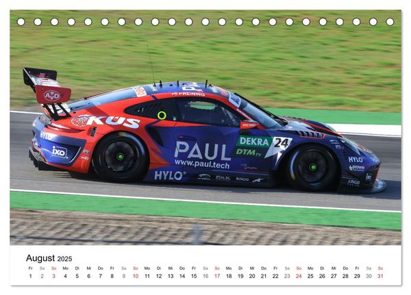 Produktbild: Deutsche Tourenwagen (Tischkalender 2025 DIN A5 quer), CALVENDO Monatskalender