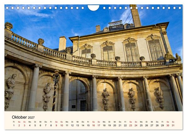 Produktbild: Nancy und Metz &ndash; Kulturelle Sch&auml;tze in Lothringen (Wandkalender 2027 DIN A4 quer), CALVENDO Monatskalender