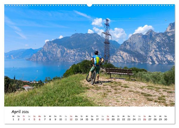 Produktbild: Nago-Torbole, der sch&ouml;ne Norden vom Gardasee (Wandkalender 2026 DIN A2 quer), CALVENDO Monatskalender