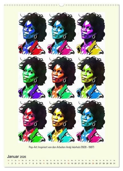 Produktbild: Pop-Art und Neo-Pop (Wandkalender 2026 DIN A2 hoch), CALVENDO Monatskalender