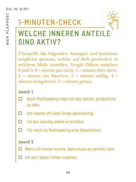 Produktbild: Die 1-Minuten-Strategie gegen Overthinking