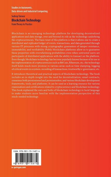 Produktbild: Blockchain Technology