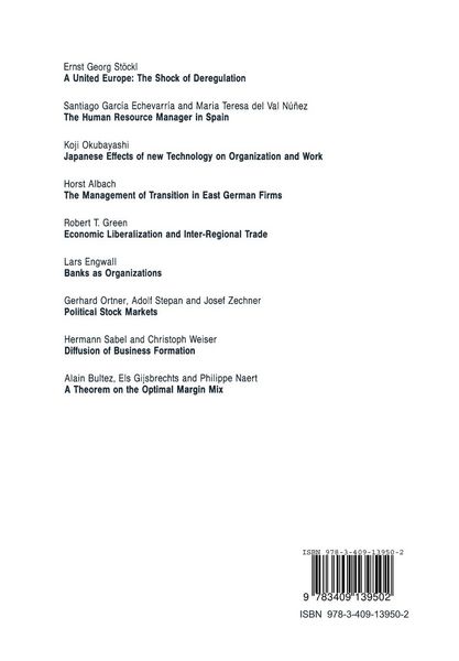 Produktbild: Management of Structural Change