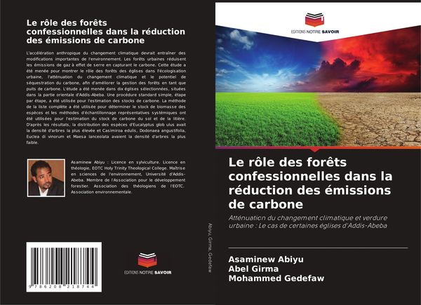Produktbild: Le r&ocirc;le des for&ecirc;ts confessionnelles dans la r&eacute;duction des &eacute;missions de carbone