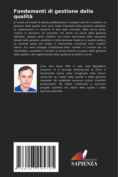 Produktbild: Fondamenti di gestione della qualit&agrave;