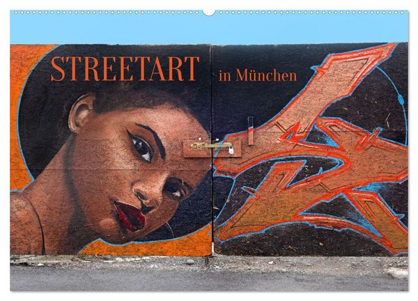 Produktbild: Streetart in M&uuml;nchen (Wandkalender 2027 DIN A2 quer), CALVENDO Monatskalender