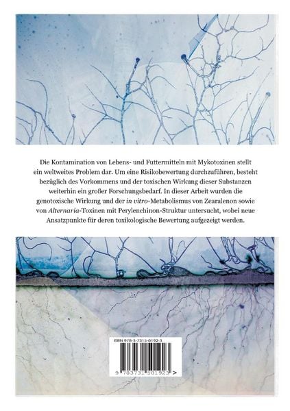 Produktbild: In vitro-Studien zum genotoxischen Potential und zum Metabolismus von Mykotoxinen mit Resorcyls&auml;urelakton- und Perylenchinon-Struktur