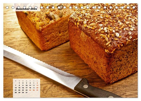 Produktbild: BROTART / 2026 (Tischkalender 2026 DIN A5 quer), CALVENDO Monatskalender