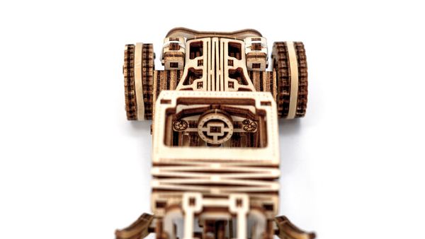 Produktbild: Tiny Adventures - Buggy, Funktionsmodell aus Holz zum Zusammenbauen