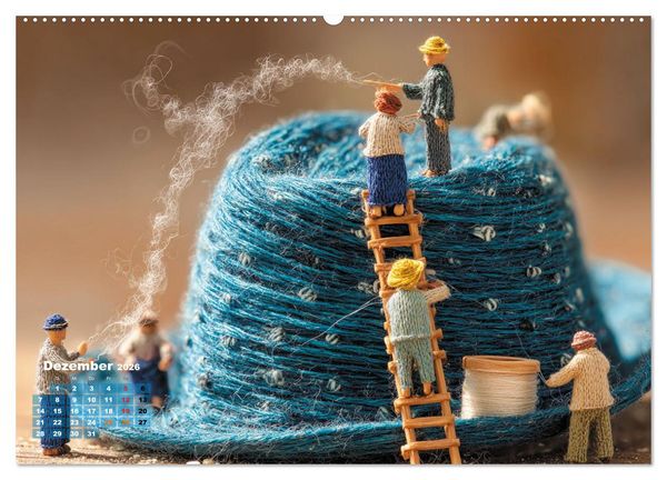 Produktbild: Miniatur - Atelier (Wandkalender 2026 DIN A2 quer), CALVENDO Monatskalender
