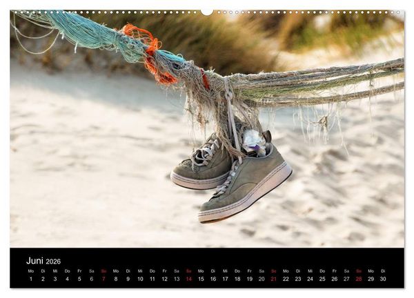 Produktbild: Amrum, Perle der Nordsee (Wandkalender 2026 DIN A2 quer), CALVENDO Monatskalender