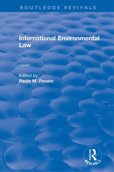 Produktbild: International Environmental Law, Volume I