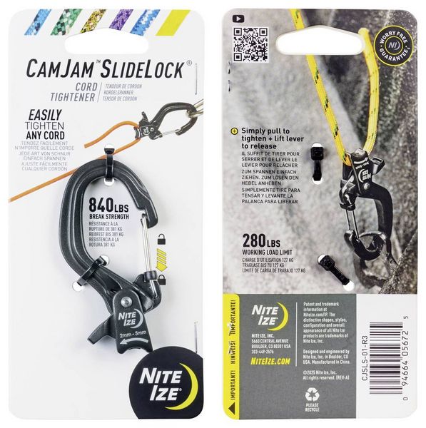Produktbild: NITE Ize NI-CJSLS-01-R3 Schnurspanner 73mm x 37mm x 16mm 1St.