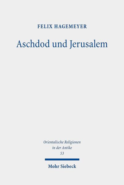 Produktbild: Aschdod und Jerusalem