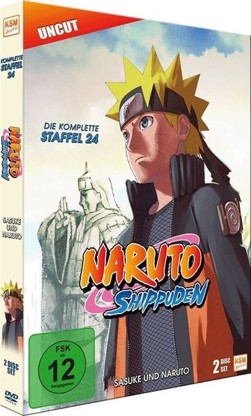 Produktbild: Naruto Shippuden - Staffel 24: Sasuke und Naruto (Folgen 690-699) [2 DVDs]