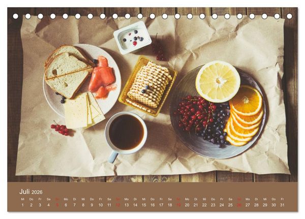 Produktbild: I Love Coffee - Dein Kaffeekalender f&uuml;r Geniesser des schwarzen Goldes (Tischkalender 2026 DIN A5 quer), CALVENDO Monatskalender