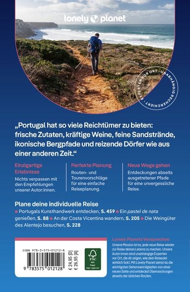Produktbild: LONELY PLANET Reisef&uuml;hrer Portugal
