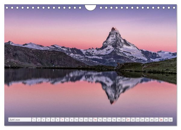 Produktbild: Faszinierende Bergwelten (Wandkalender 2026 DIN A4 quer), CALVENDO Monatskalender