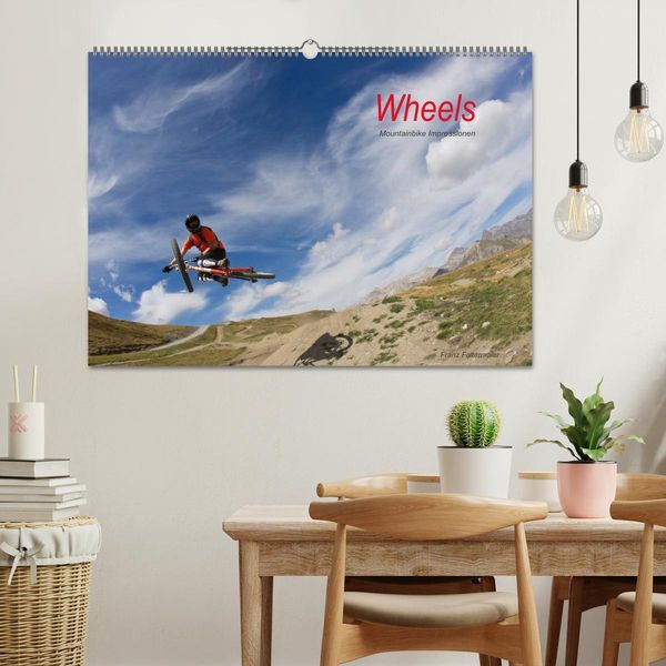 Produktbild: Wheels (Wandkalender 2026 DIN A2 quer), CALVENDO Monatskalender