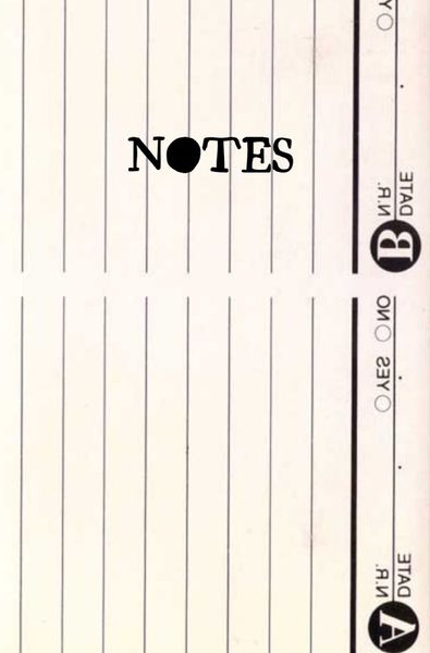 Produktbild: Notizbuch Retro Style Music Tape Oldschool Notebook Blank