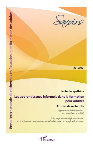 Produktbild: Les apprentissages informels dans la formation pour adultes