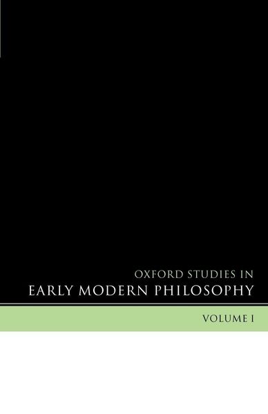 Produktbild: Oxford Studies in Early Modern Philosophy