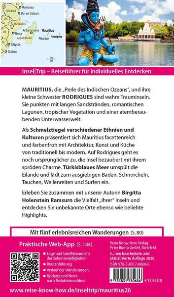 Produktbild: Reise Know-How InselTrip Mauritius und Rodrigues