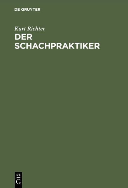 Produktbild: Der Schachpraktiker