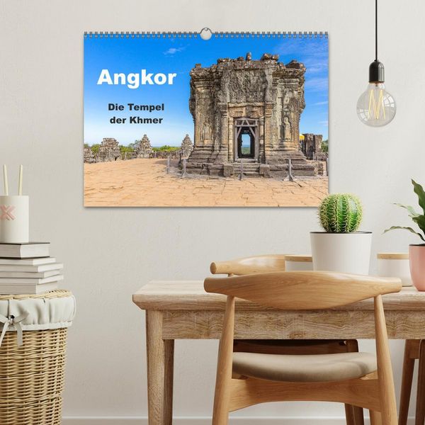 Produktbild: Angkor - Die Tempel der Khmer (Wandkalender 2026 DIN A3 quer), CALVENDO Monatskalender