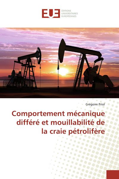 Produktbild: Comportement m&eacute;canique diff&eacute;r&eacute; et mouillabilit&eacute; de la craie p&eacute;trolif&egrave;re