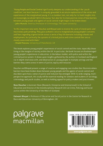 Produktbild: Young People and Social Control