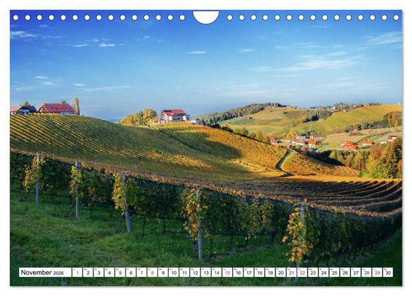Produktbild: Mein &Ouml;sterreich. Eine Reise durch die Bundesl&auml;nder (Wandkalender 2026 DIN A4 quer), CALVENDO Monatskalender