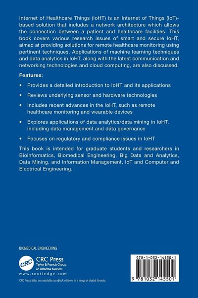 Produktbild: Smart and Secure Internet of Healthcare Things