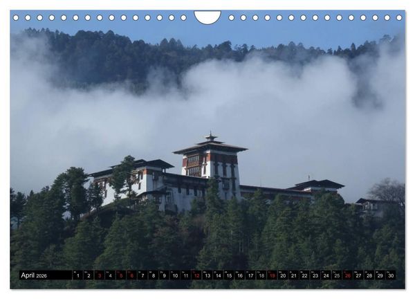 Produktbild: Druk Yul - Szenen aus Bhutan (Wandkalender 2026 DIN A4 quer), CALVENDO Monatskalender